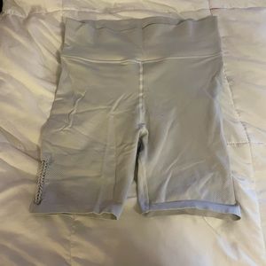 White Aerie Biker shorts 7 inch inseam